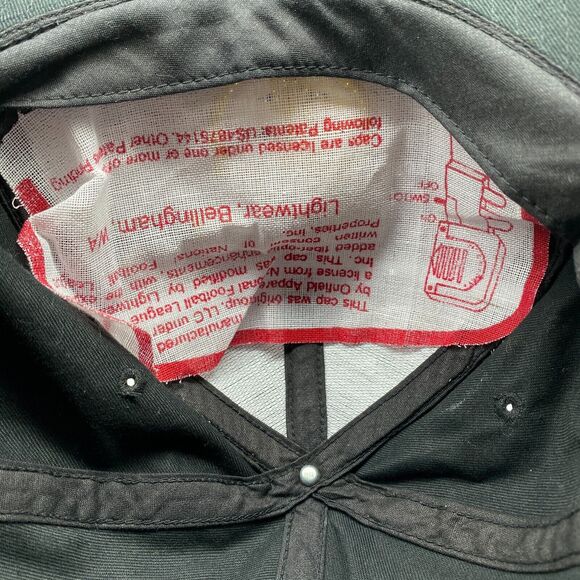 Vintage Pittsburgh Steelers Hat Cap Snap Back Black Yellow - Logo 7 NFL Football - Picture 10 of 11